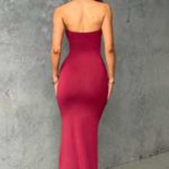 Emery Midi Dress - Cherry - Picture 2 of 2